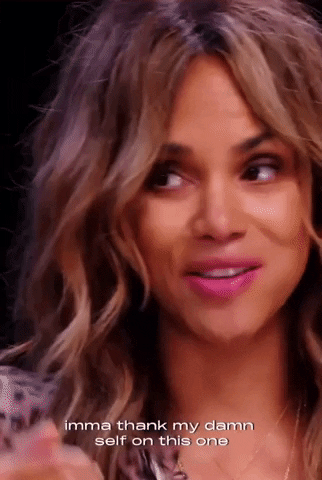 Halle Berry Hot Ones GIF by Dawnie Marie