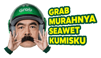Adam Grabfood Sticker by Grab Indonesia