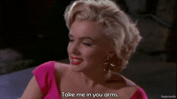marilyn monroe love GIF