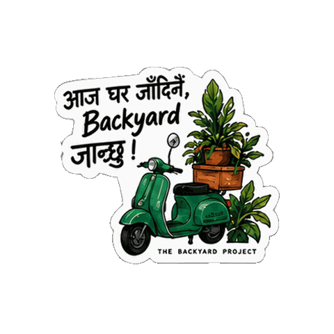 Sticker by The Backyard Project