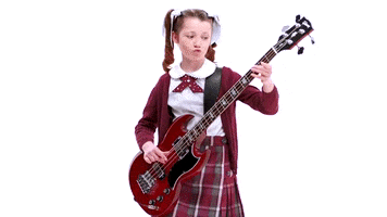 schoolofrock girl guitar girl boss school of rock GIF
