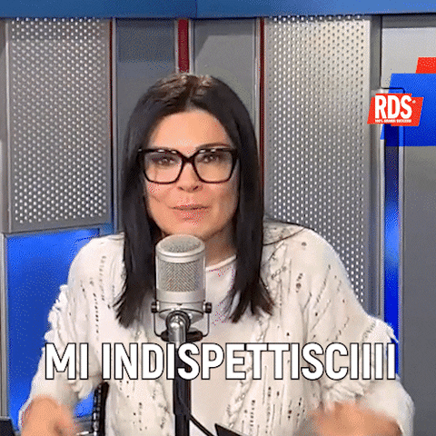 Maria Giovanna Radio GIF by RDS 100% Grandi Successi