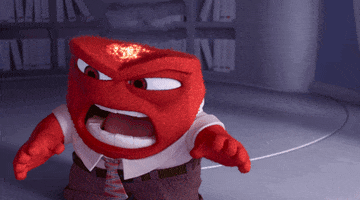 angry inside out GIF by Disney Pixar