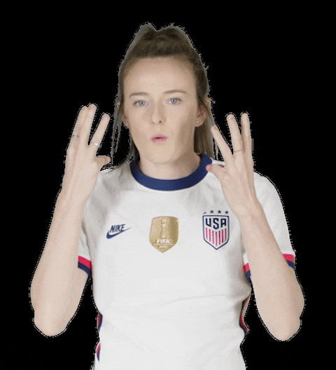 Womens Soccer Wow GIF by U.S. Soccer Federation