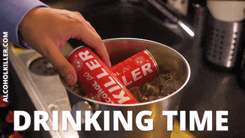 SPACElabDrinks cheers drinking bar alcohol GIF