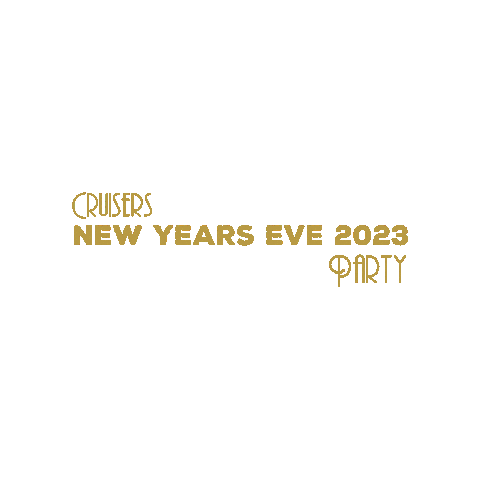 Cruisers New Years Eve 2023 Party Sticker by cruiserspizza