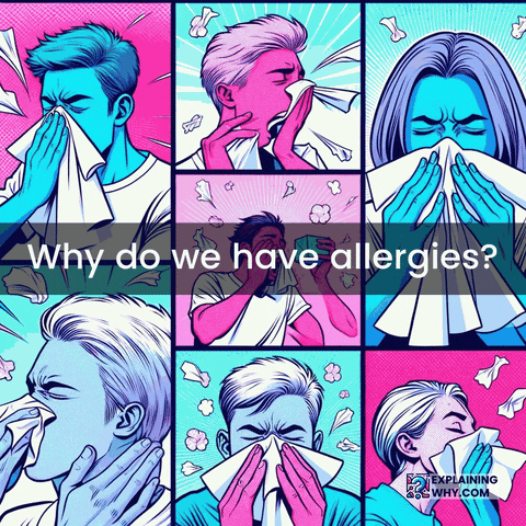 Immune System Allergy GIF by ExplainingWhy.com