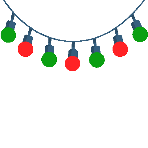 Christmas Lights Sticker - Find & Share on GIPHY