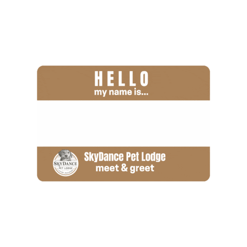 SkyDance Pet Lodge Sticker