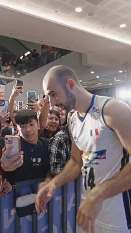 Selfie Hello GIF by Volleyball World