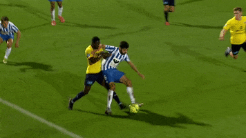 Tackling Red Card GIF by EfB Elite A/S