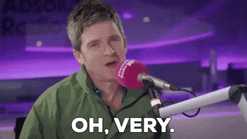 Noel Gallagher Yes GIF by AbsoluteRadio