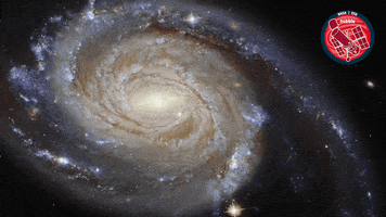 Universe Spiraling GIF by ESA/Hubble Space Telescope
