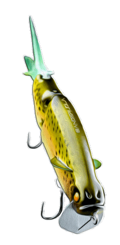 Fishing Tank Sticker by Bucketmouthbrand