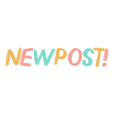 New Post Sticker