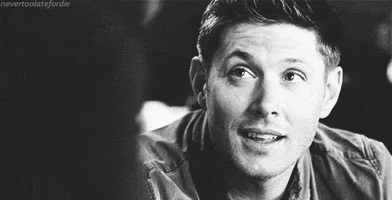 Dean Winchester Smile GIFs - Find & Share on GIPHY