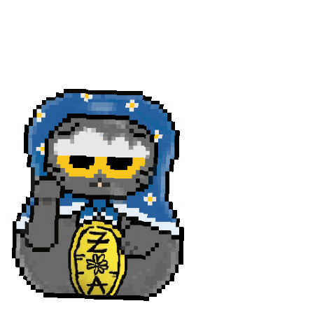 Nesting Doll Pixel Sticker