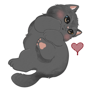 Cat Love Sticker by Kenangan Coffee