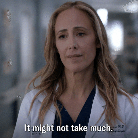 Relaxed Greys Anatomy GIF by ABC Network