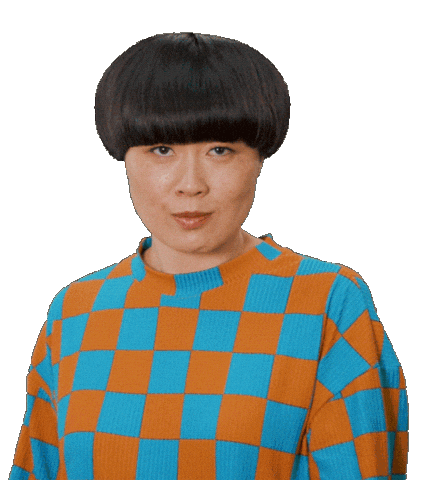 Peace Sign Sticker by Atsuko Okatsuka