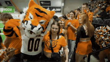 Mascot Roar GIF by Idaho State University