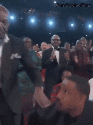 Michael B Jordan Mic GIF