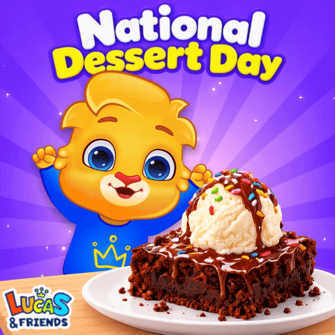 Happy Sweet Tooth GIF by Lucas and Friends by RV AppStudios