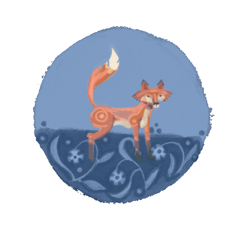 Fox Sticker