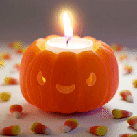 Spooky lil' Jack-o'-lantern