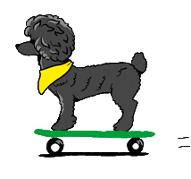 Dog 犬 Sticker by うちクリ