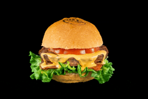 HeroBurger special hamburger gnam GIF