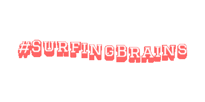 Brain Surfing Sticker by NOMB Surf