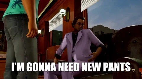 Rockstar Games divulga meme do "Here we go again" no GTA Trilogy 17