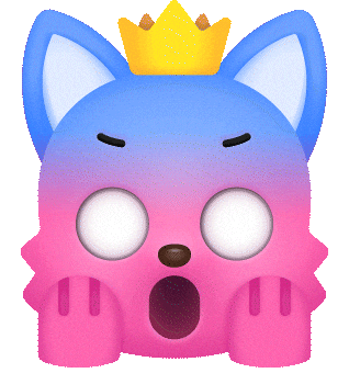 Shocked 충격 Sticker by Pinkfong