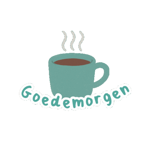 Goedemorgen Sticker by Studio Leuks