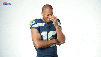Embarrassed Seattle Seahawks GIF by American Family Insurance