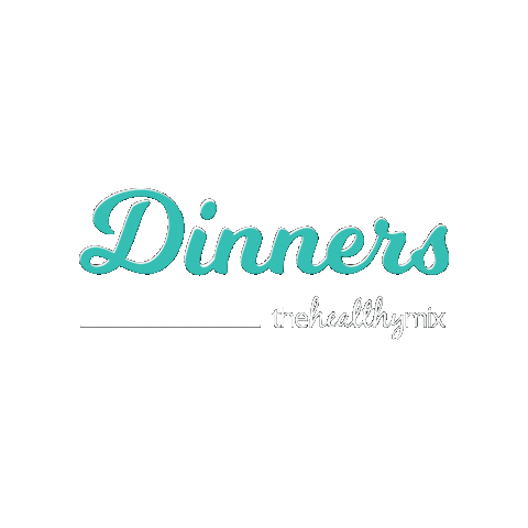 Dinners Sticker by Skinnymixers