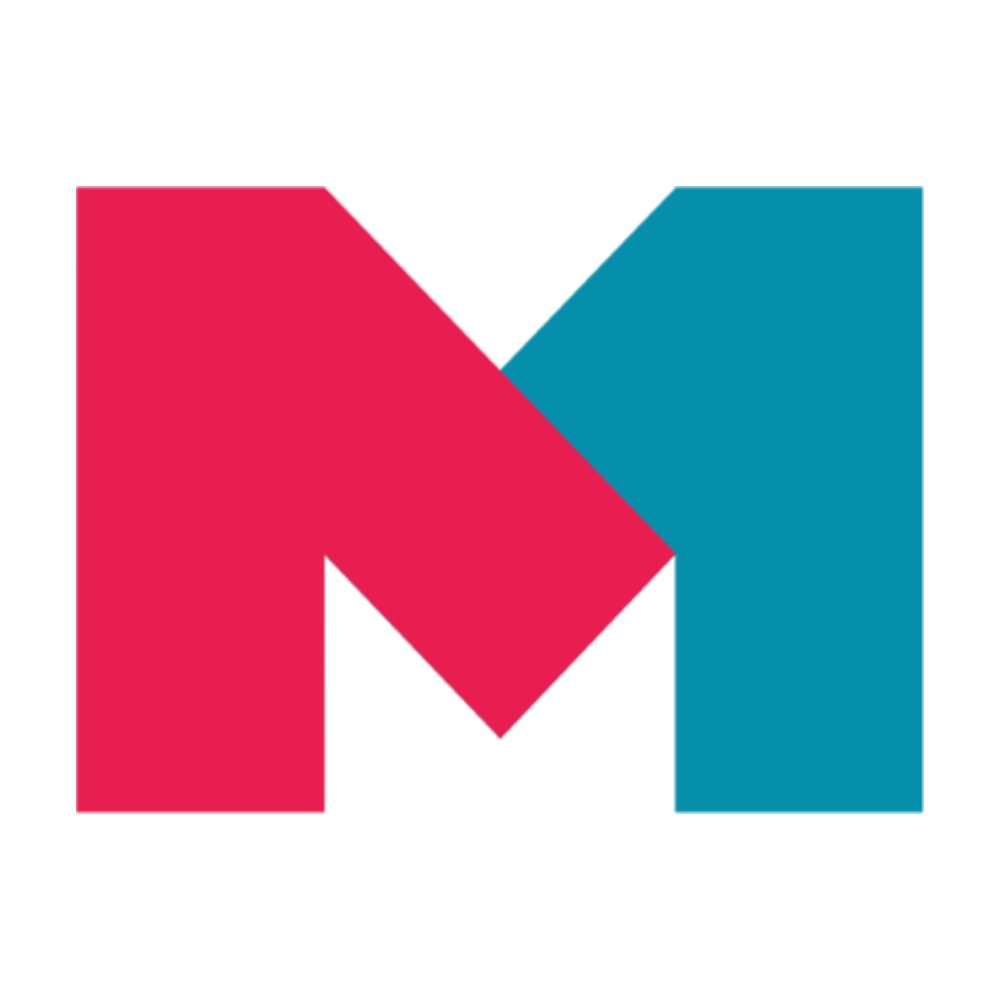 M Sticker by medicis.tv
