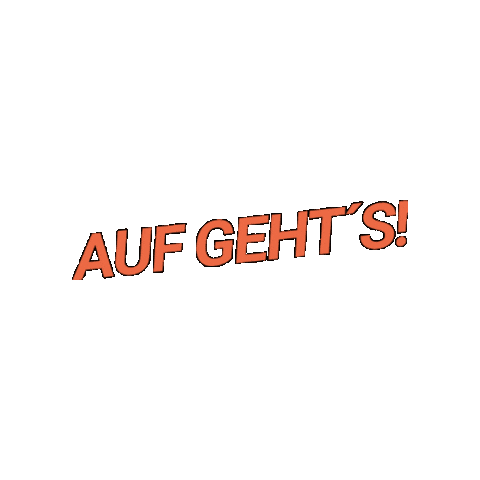 Aufgehts Sticker by Calotti