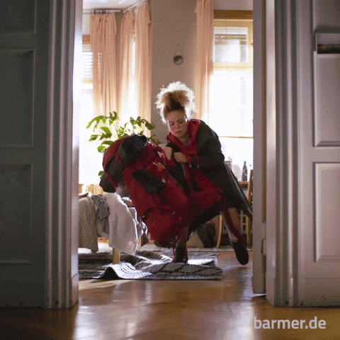 Lets Go Falling GIF by BARMER - Find & Share on GIPHY