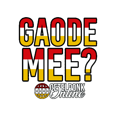 Carnaval Oetel Sticker by Oeteldonk Online