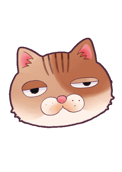 Cat ねこ Sticker