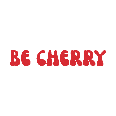 Cherries Phrases Sticker by Be Cherry Cosmetics