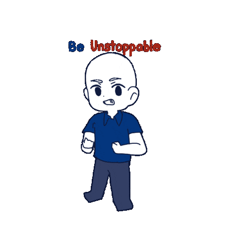 Power Motivation Sticker by ironbrij