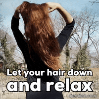 Let Loose Relax GIF by Djemilah Birnie