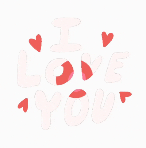 I Love You Hearts GIF