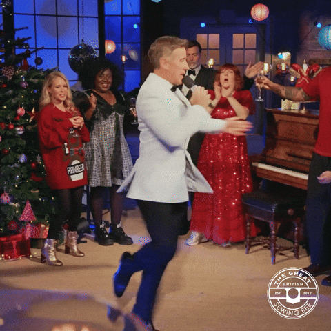 Dance Spinning GIF by The Great British Sewing Bee