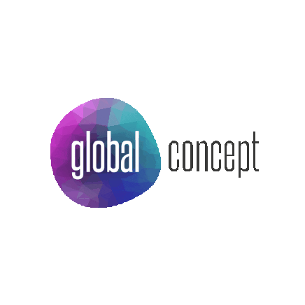 Global Concept Full Service Digital Agency Sticker