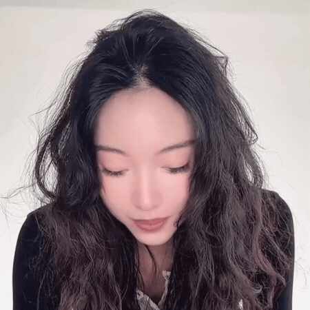 Staring Beautiful Girl GIF