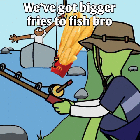 Bigger Fish To Fry GIF